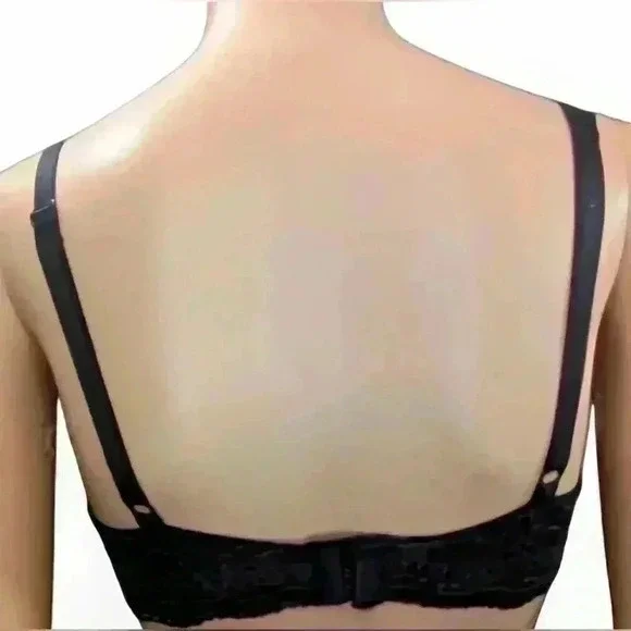 Calvin Klein T-Shirt Bra Black With Lace 34D - Picture 4 of 8